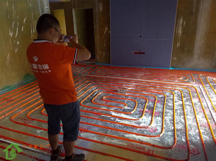 駿逸舒適家地暖施工圖