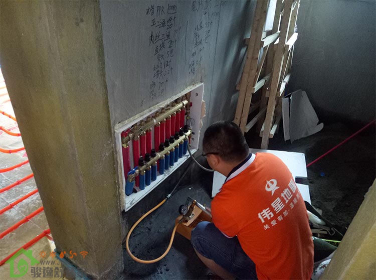 駿逸舒適家地暖施工圖